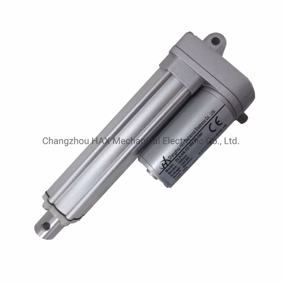 Micro attuatore lineare elettrico da 12 volt, motore CC ad alta velocità, impermeabile 1000 N