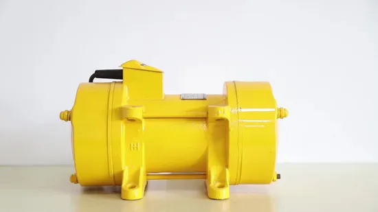 Tipo allegato motore elettrico trifase di vibrazione del vaglio vibrante di terremoto Zw-7 1.5KW 2HP 380V