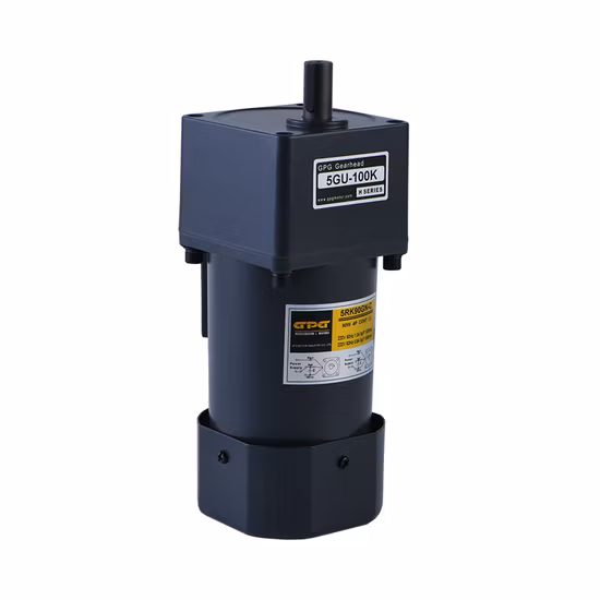 Coppia elevata, bassa velocità, prezzo competitivo, 5rk90gn, 90 mm, 90 W, motoriduttore micro CA trifase, montato sull'orecchio