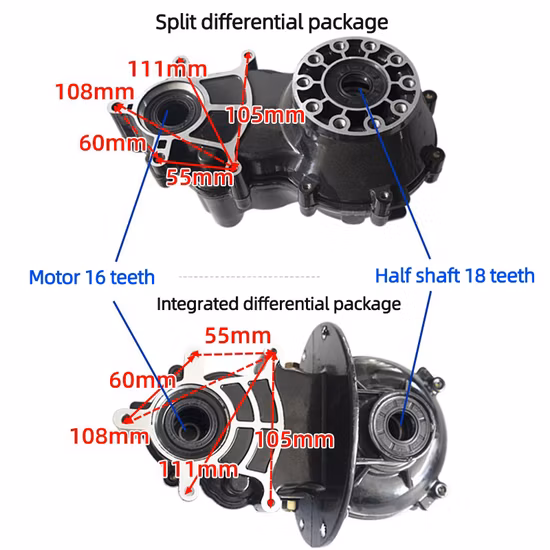 Jt Motor Motoriduttore elettrico AC monofase trifase con potenza diversa